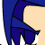 A blue haired ninja.